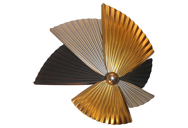 Curtis Jere Mixed Metals Wall Sculpture, Signed | Modernism